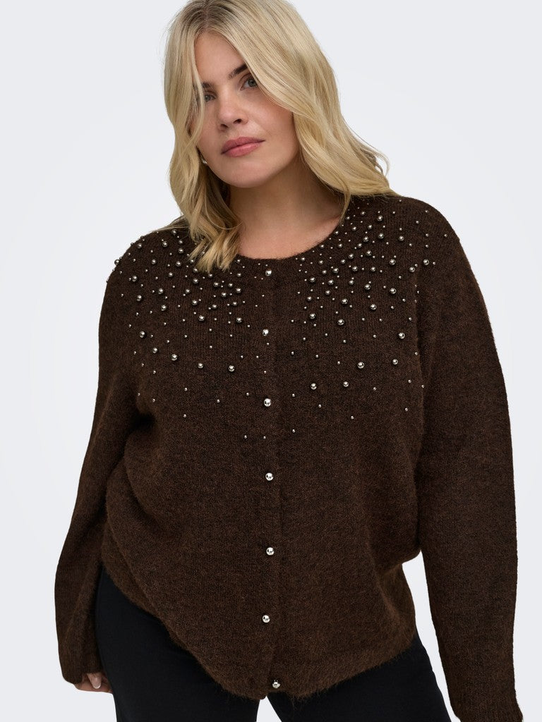Cardigan Miggie Marron - Carmakoma