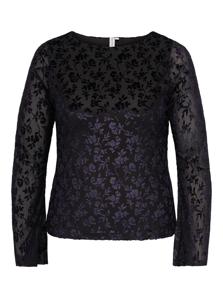 Blouse Flock Mauve - Carmakoma