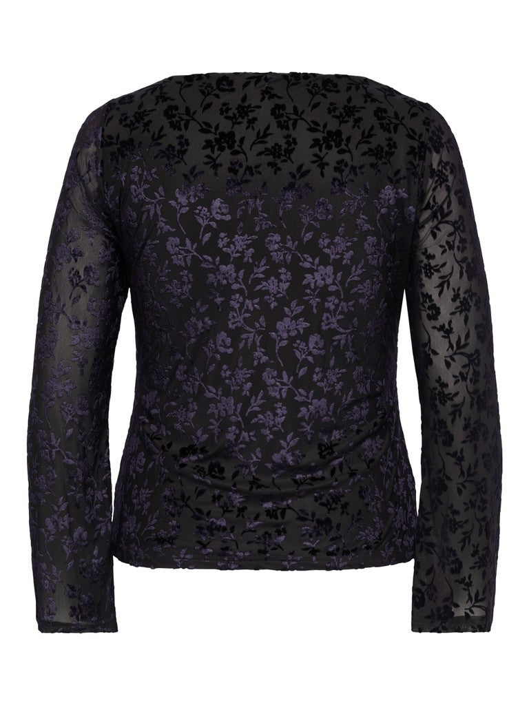 Blouse Flock Mauve - Carmakoma