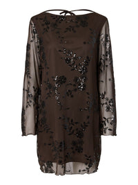Robe Evita Marron - Pieces