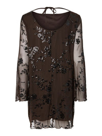 Robe Evita Marron - Pieces