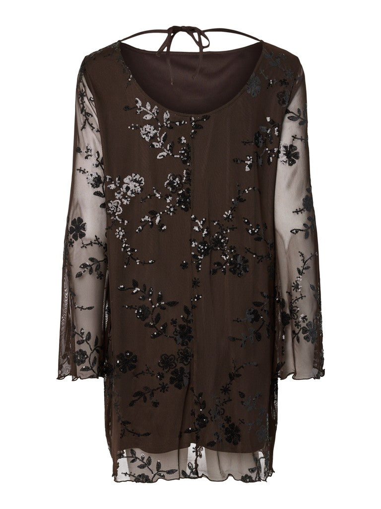 Robe Evita Marron - Pieces