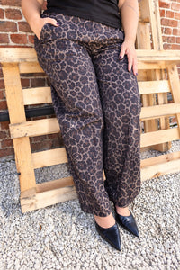 Pantalon Charlie Leopard