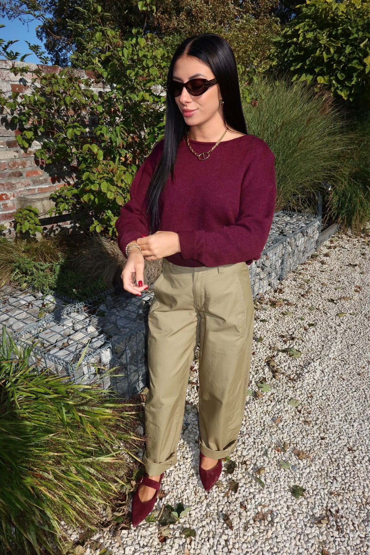Pull Valeria Bordeau