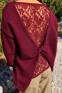 Pull Valeria Bordeau
