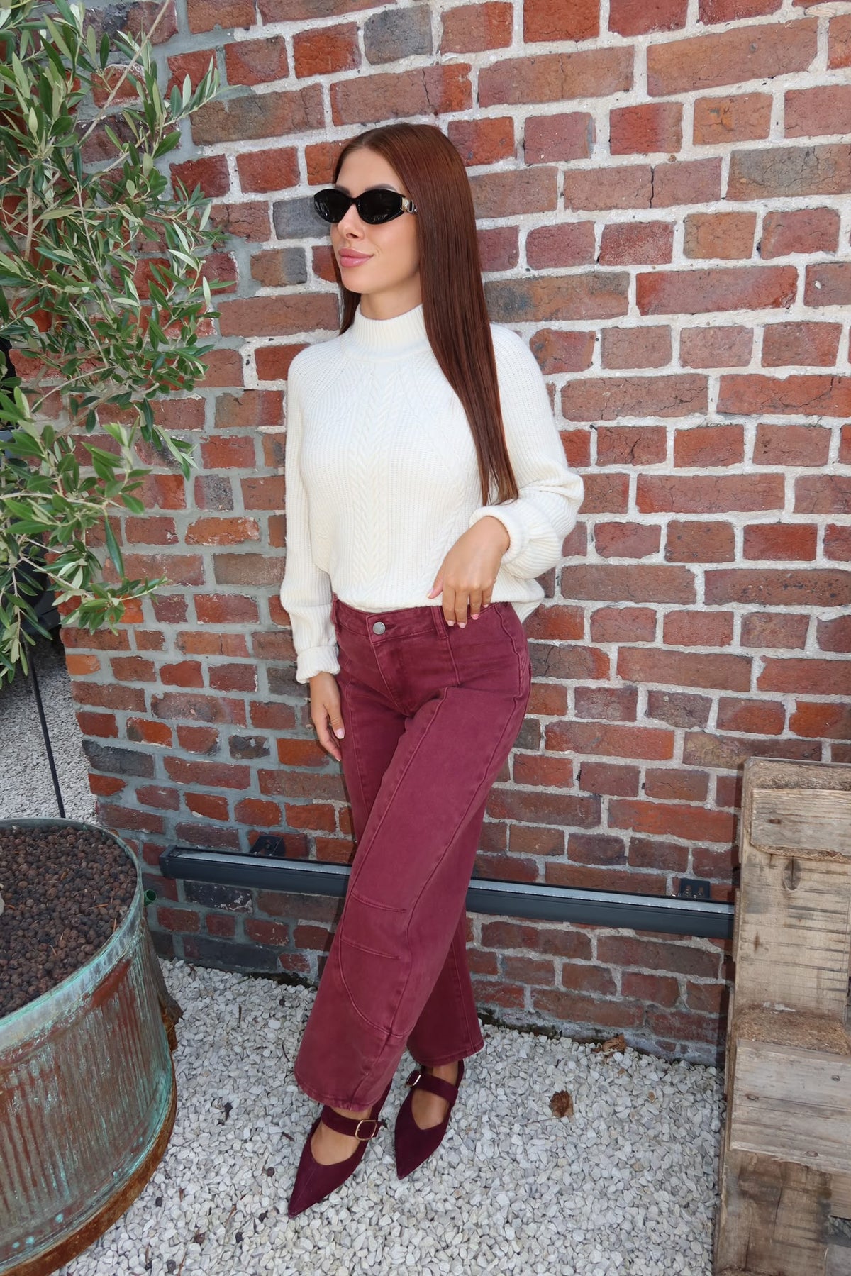 Pull Katia Ecru - Only