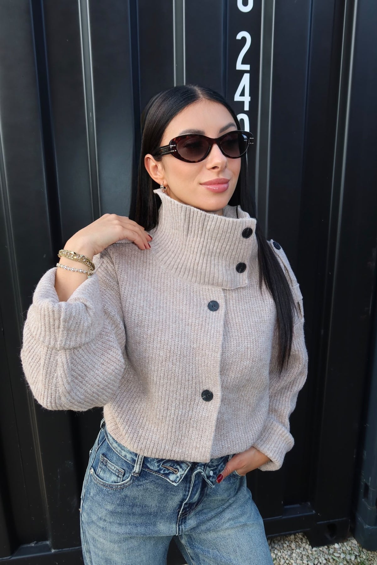 Cardigan Lena beige