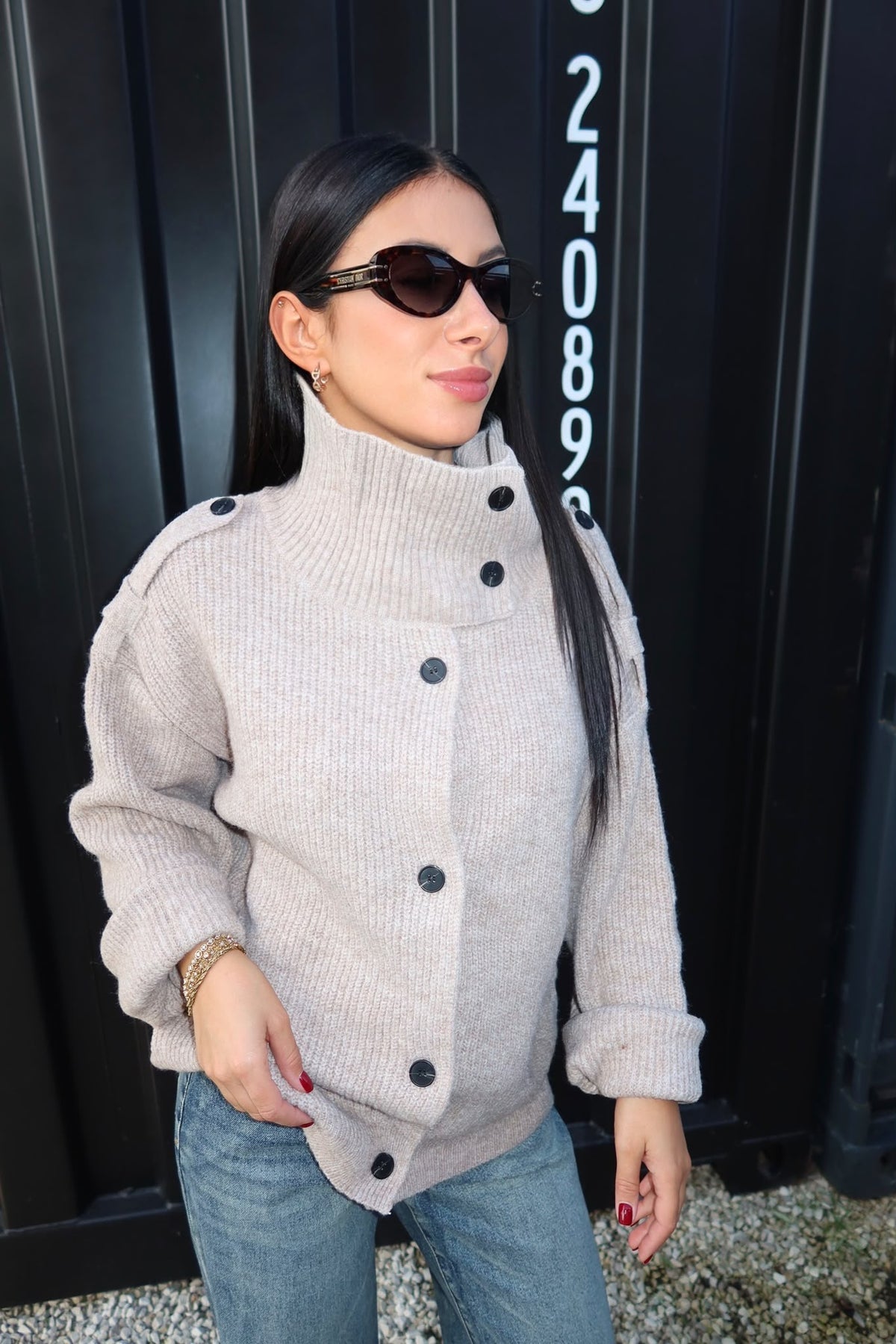 Cardigan Lena beige