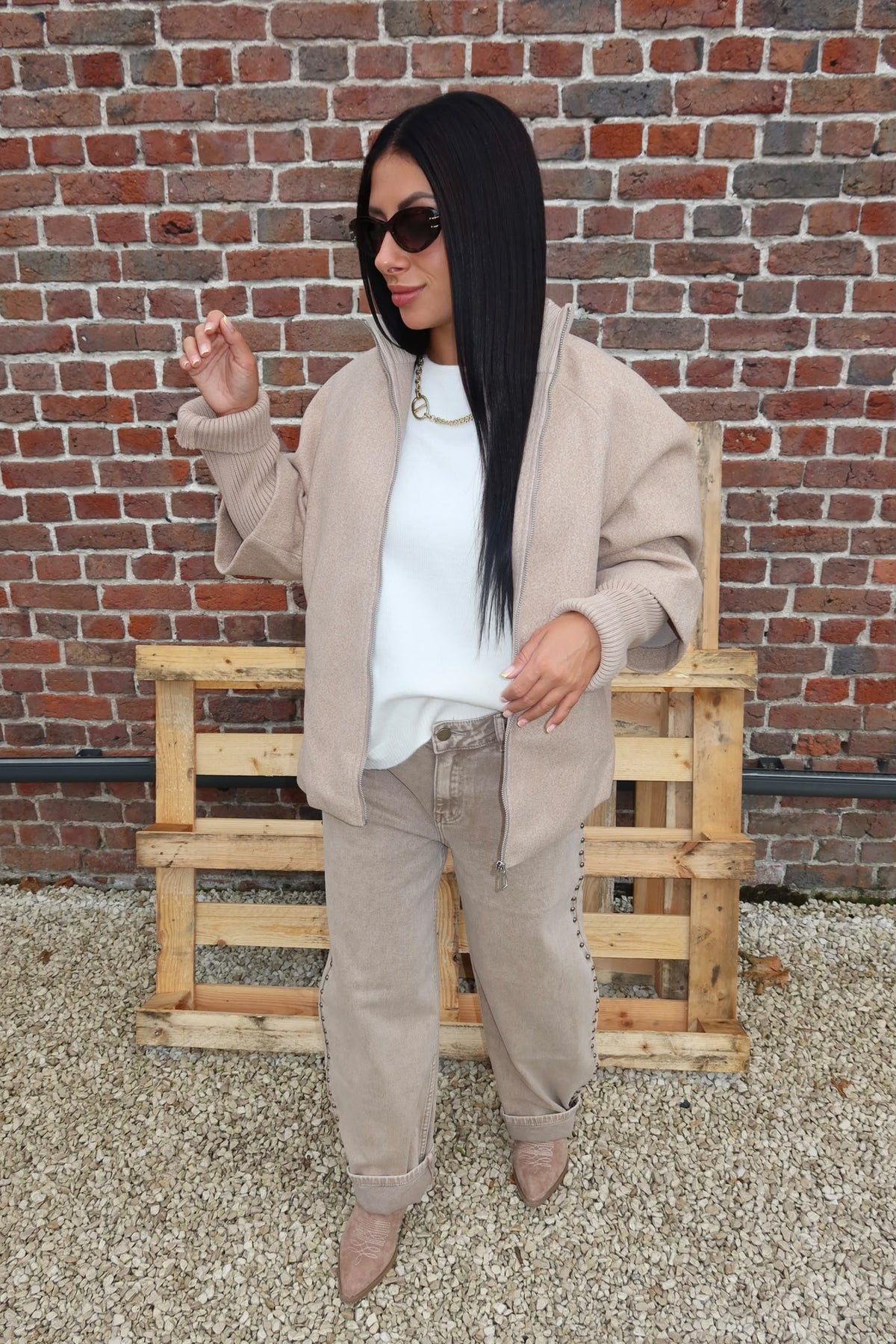 Veste Memory Beige - JDY