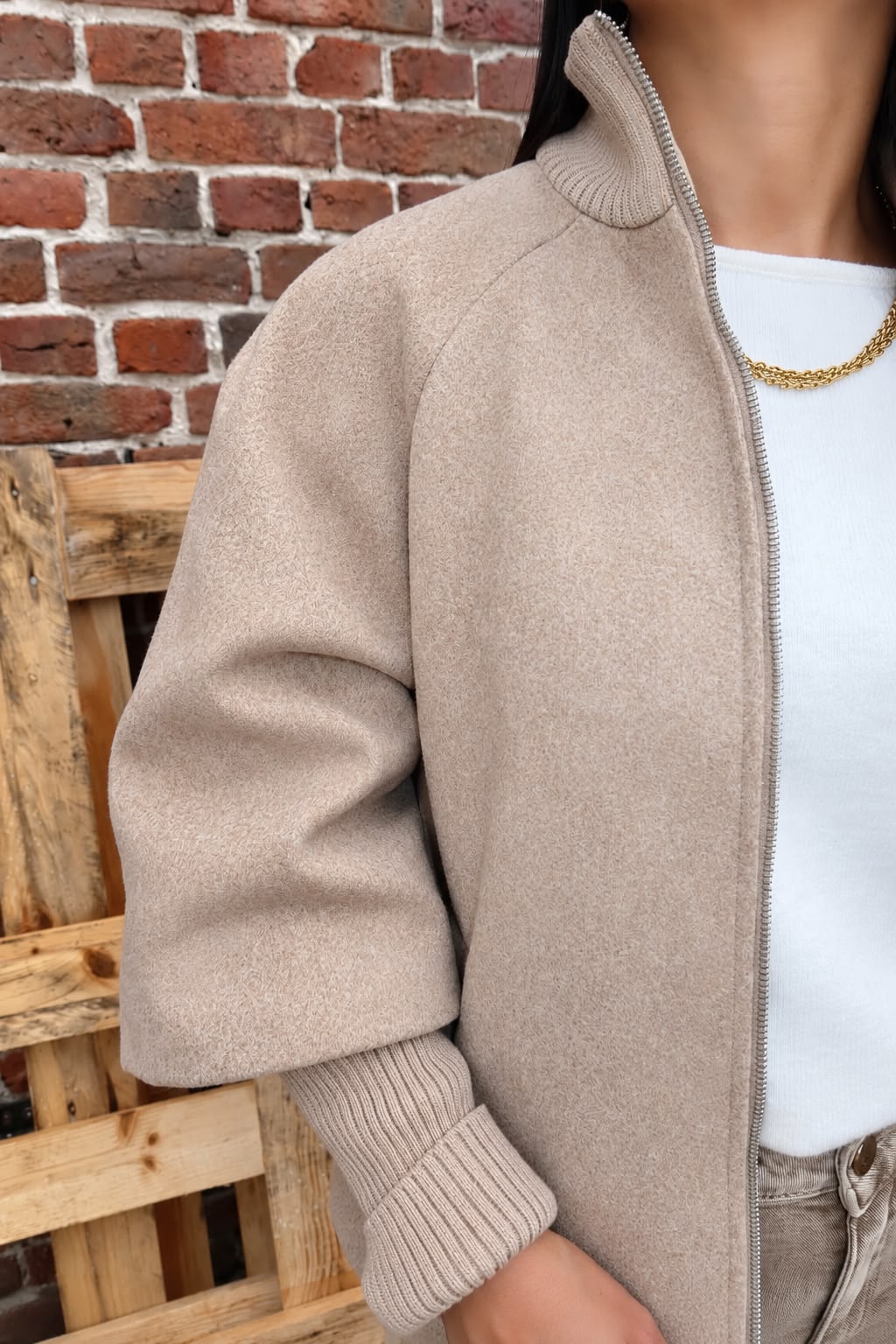 Veste Memory Beige - JDY