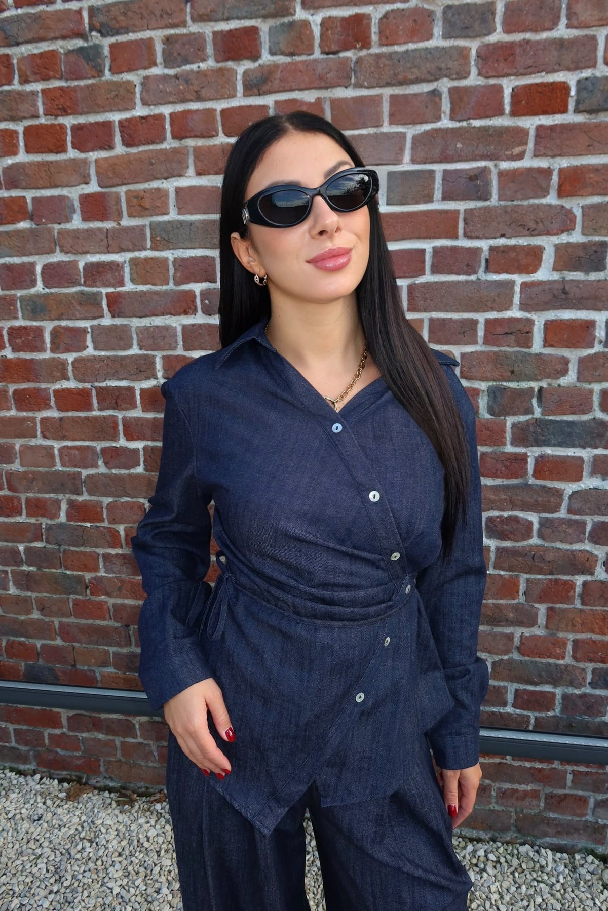 Ensemble Susan dark blue
