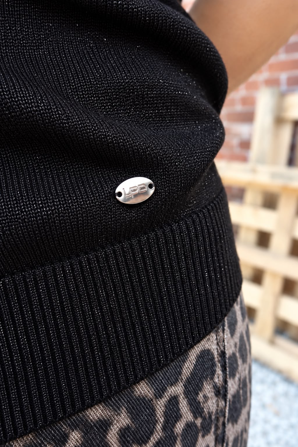 Pull Prisca Noir - LPB
