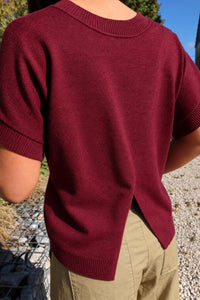 Pull Prisca Prune - LPB