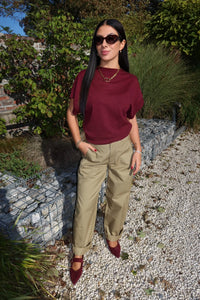 Pull Prisca Prune - LPB