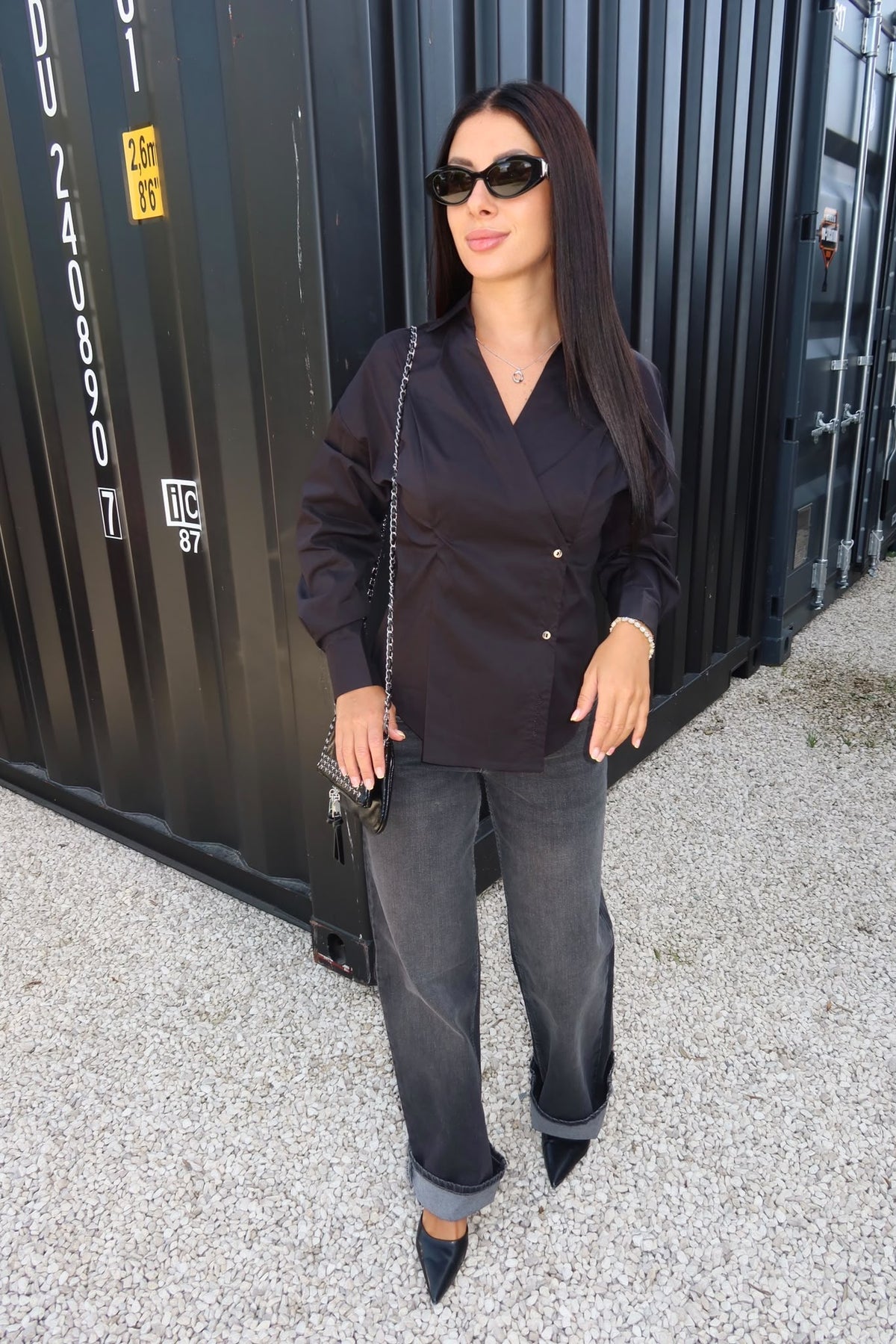 Chemise Pasqua Noir - LPB
